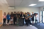 Andrew visits NCS