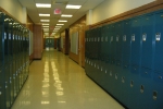 School corridor